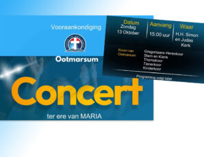 Concert voor Maria: ‘Een Gemeenschappelijk Eerbetoon’