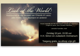 Concert ‘Look at the world’ door leerlingen Lise Meitner Gymnasium