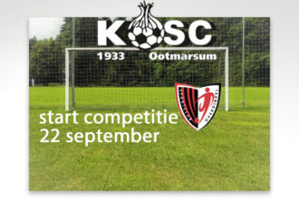 KOSC opent competitie tegen SC Overdinkel