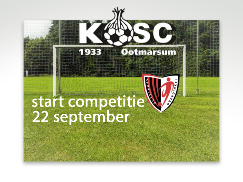 KOSC opent competitie tegen SC Overdinkel