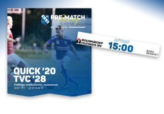 TVC’28 start competitie uit bij Quick’20