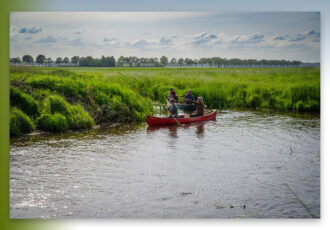 Schitterende kanotocht op de Hunze