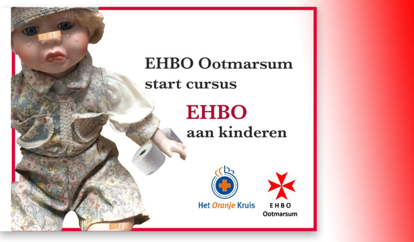 EHBO Ootmarsum start met nieuwe cursus Eerste Hulp Aan Kinderen!