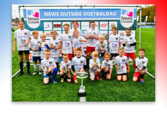 Derde editie News Outside Voetbaldag bij TVC ’28 een daverend succes met ongeveer 120 kinderen