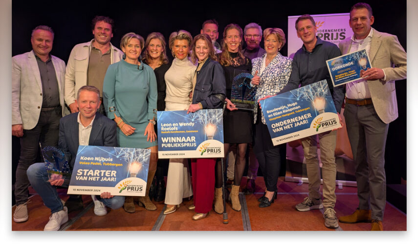 Ondernemers in Tubbergen vallen in de prijzen op ‘Dag van de Ondernemer’