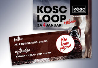 KOSC loop en kidsrun om het jaar sportief  te beginnen