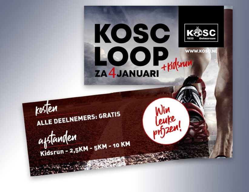 KOSC loop en kidsrun om het jaar sportief  te beginnen