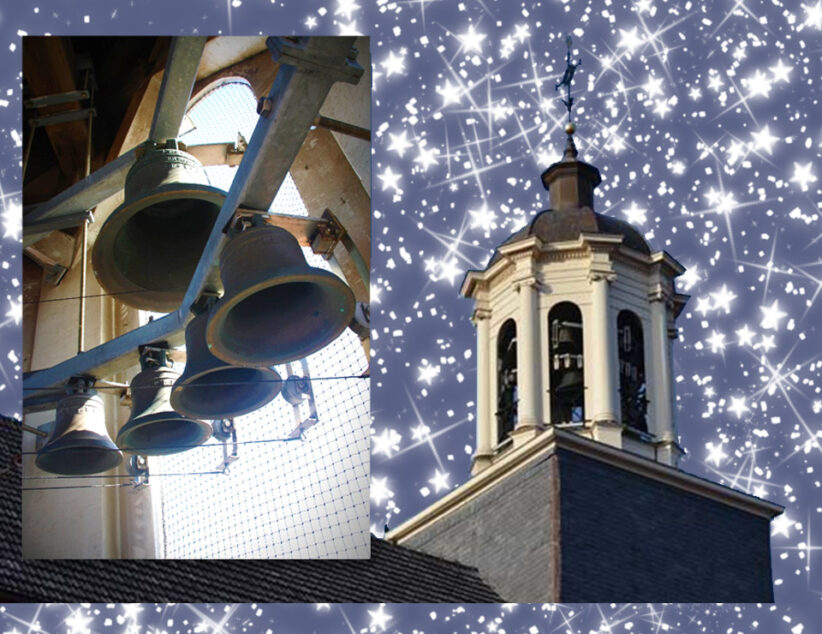 Carillon Kerstklanken vanuit de toren van de Protestantse kerk