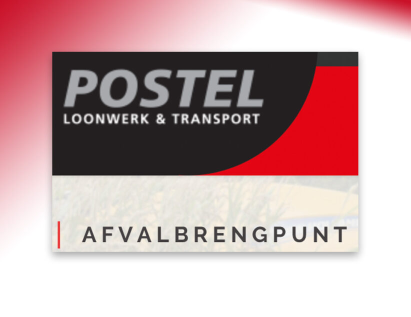 Afvalovereenkomst gemeente met Postel en de Werktuig – en Bouwdienst