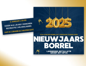 Nieuwjaarsborrel bij Lammerink Set-Up ‘65