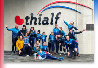 Leden SPORRO schaatsen in het iconische Thialfstadion