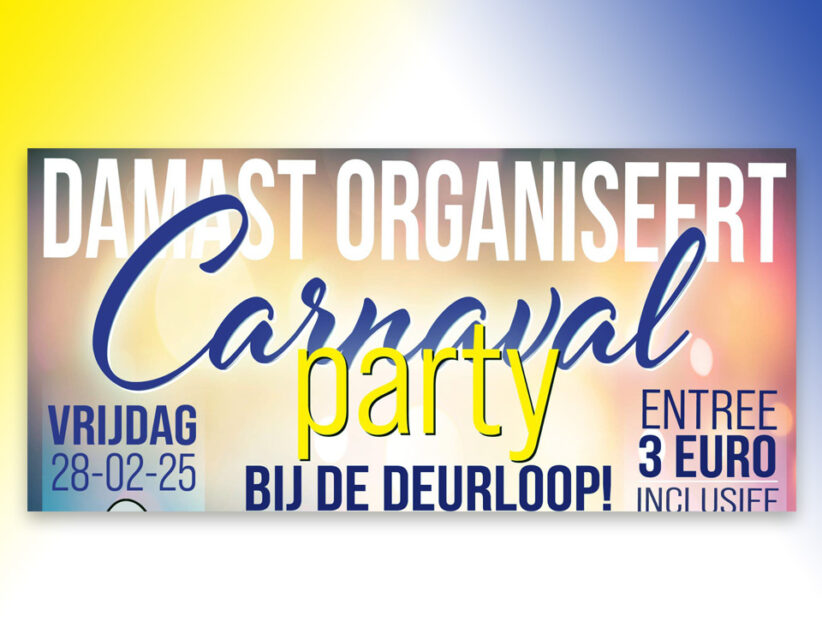 Damast jeugdcarnaval bij ’n Deurloop