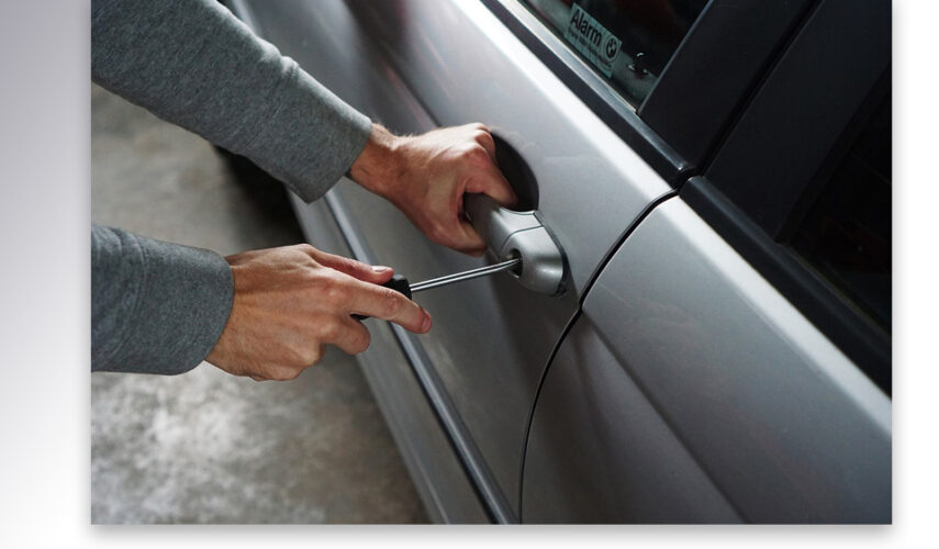 Vorig jaar bijna 10% minder auto-inbraken in Overijssel