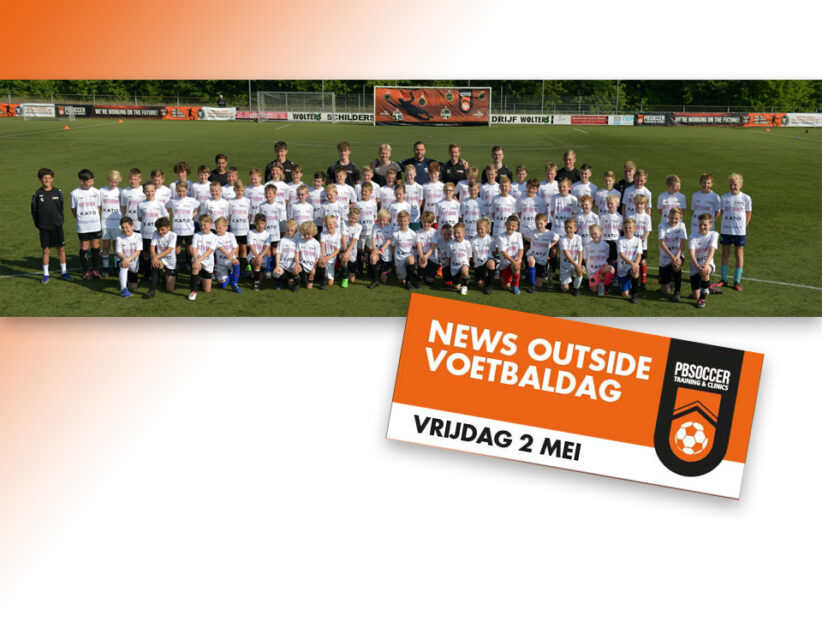 Tweede editie News Outside Voetbaldag bij KOSC