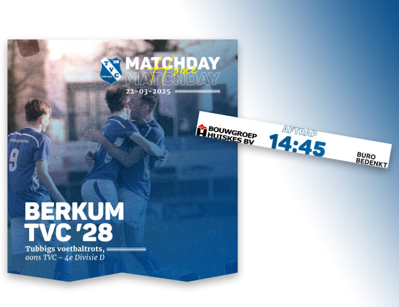 TVC ’28 neemt het zaterdag op tegen VV Berkum